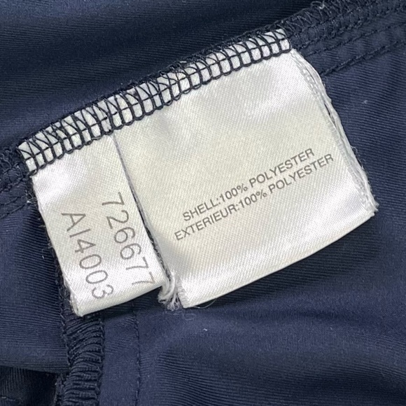 Adidas Navy Blue Short Sleeve Golf Tennis Windbreaker Jacket Mens Size L - Picture 10 of 11